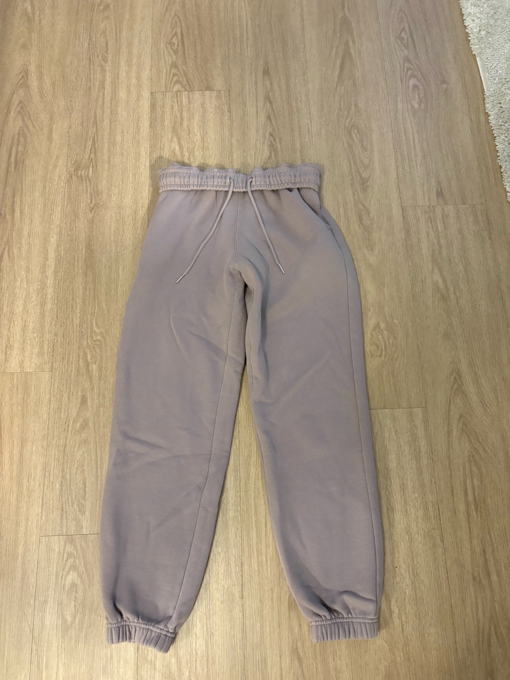 Abercrombie & Fitch Drawstring Joggers - Light Mauve